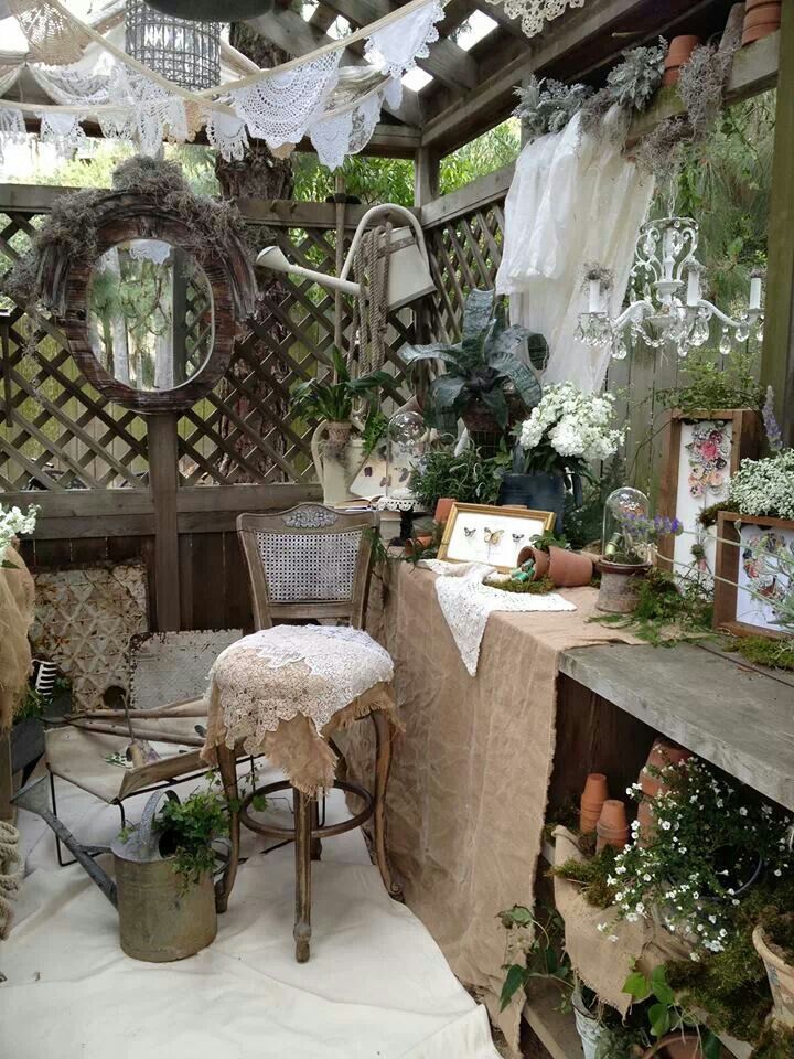 Shabby Chic Garden Designs