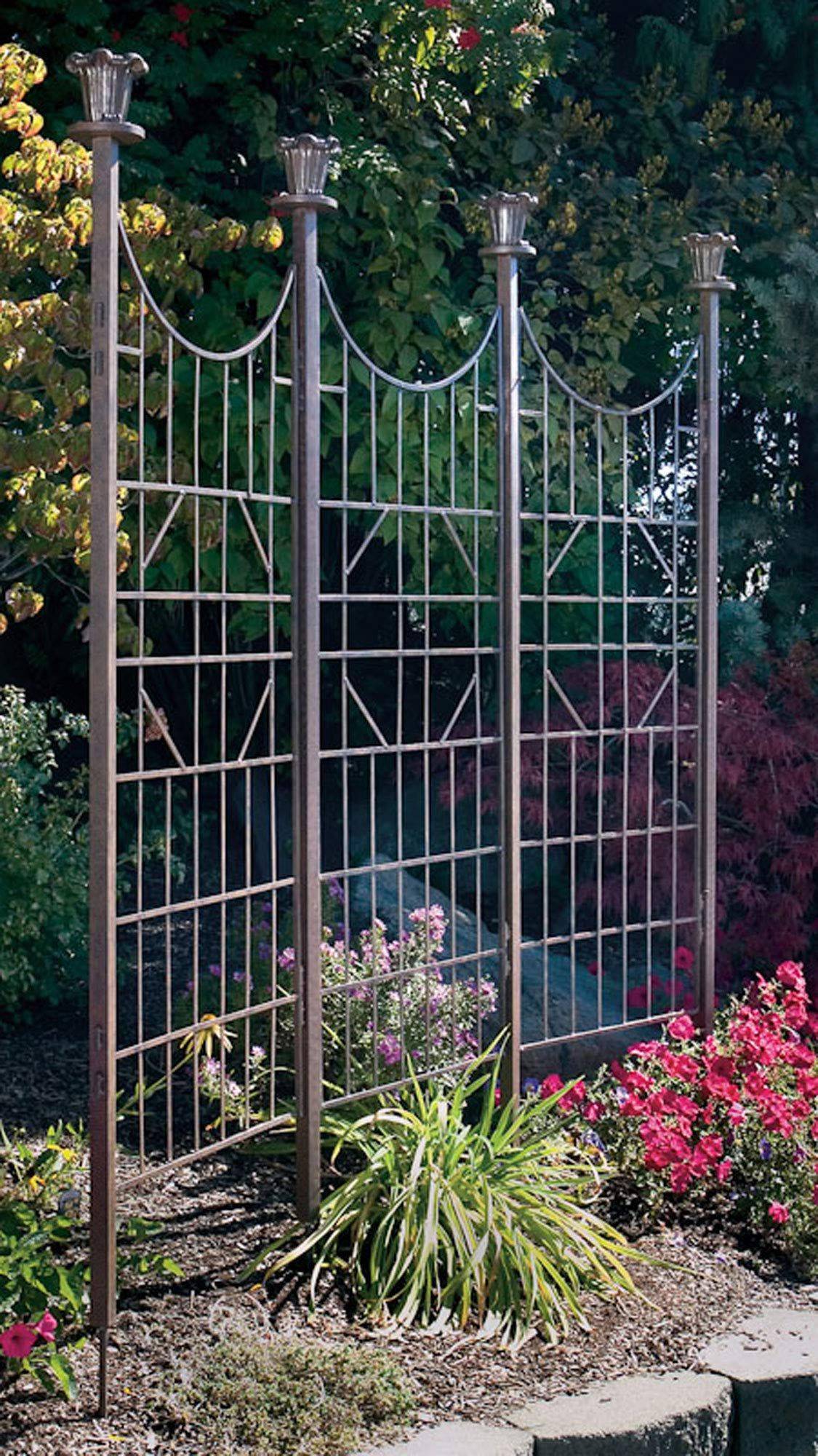 Decorative Metal Garden Trellis