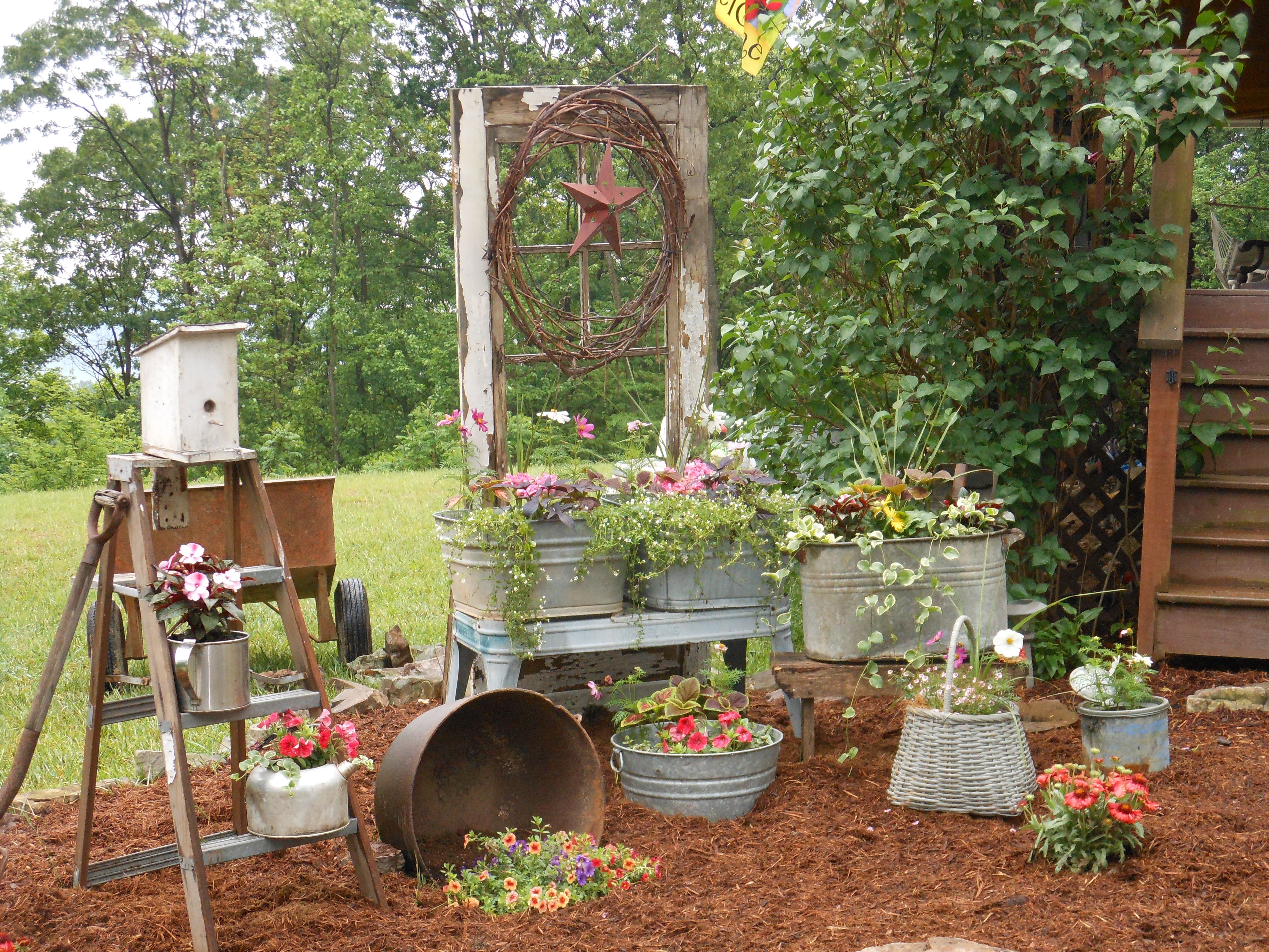 Primitive Flower Gardens