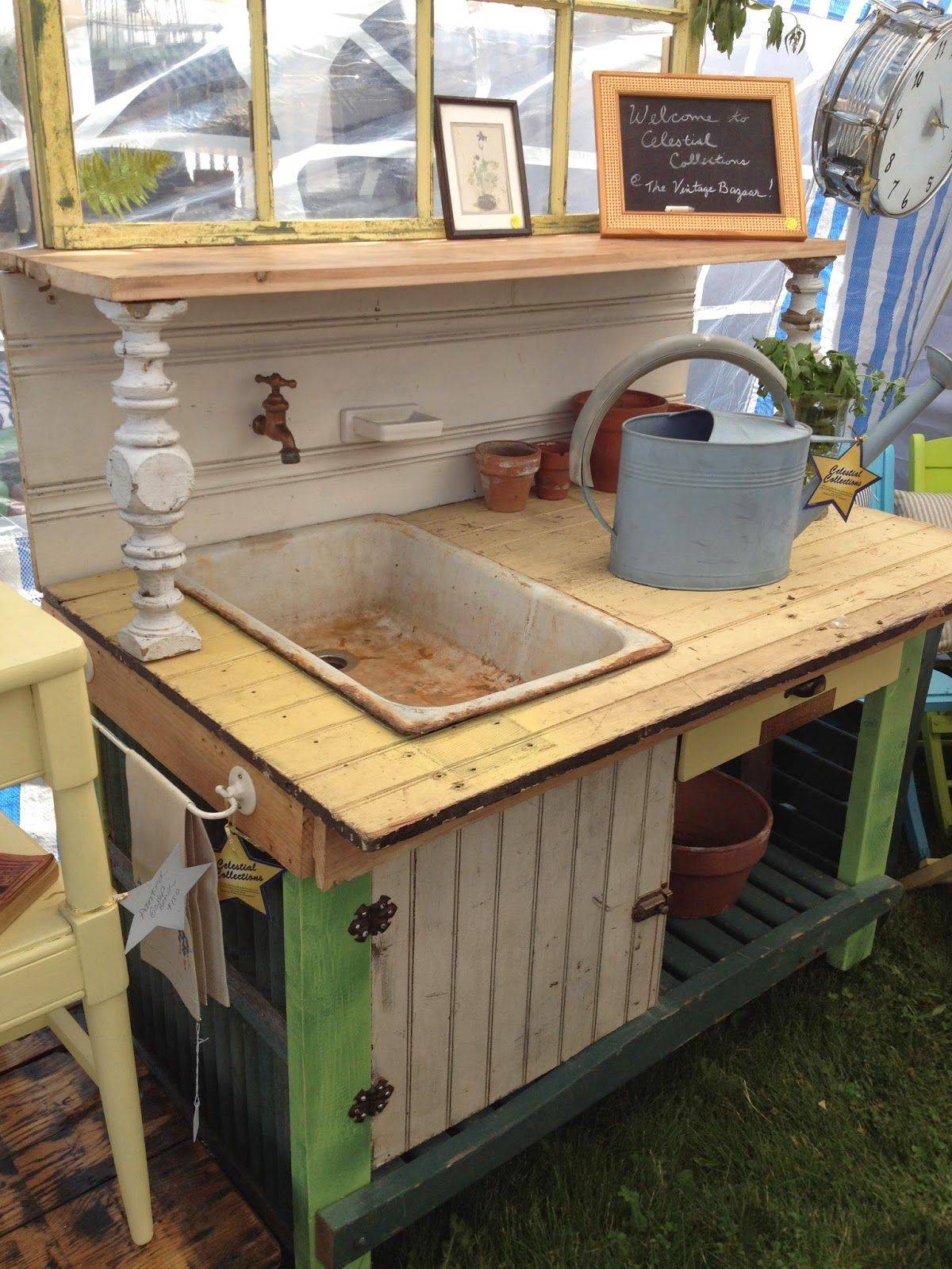 Vintage Free Standing Kitchen Sinks