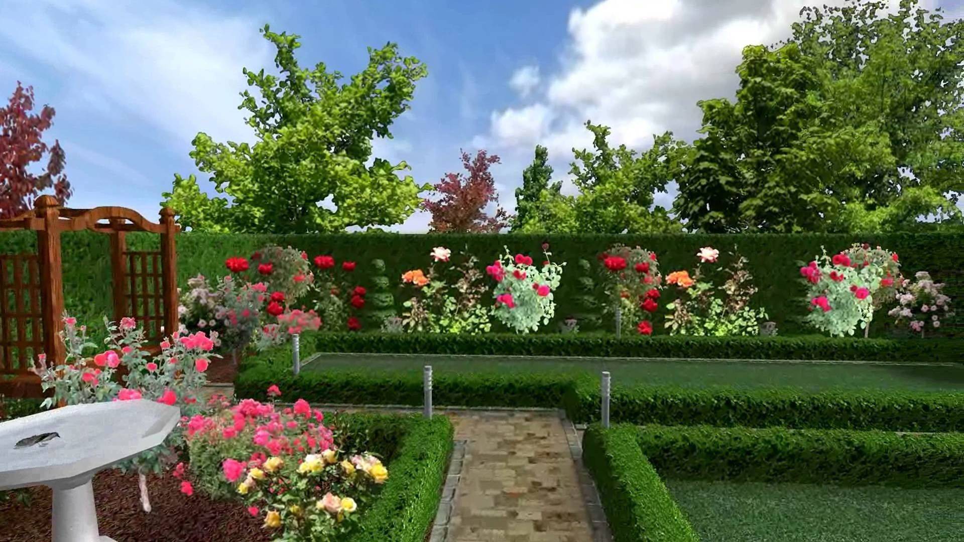 Stunning Rose Garden Design Ideas