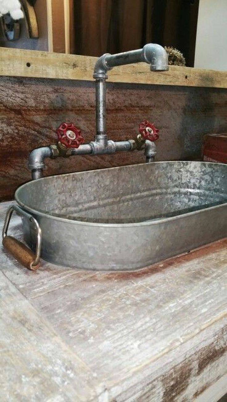 Creative And Functional Garden Sink