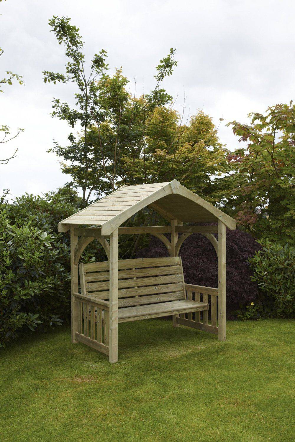 Garden Arbor Bench Design Ideas