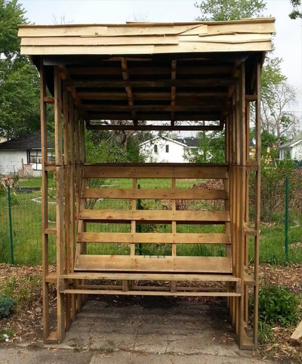 The Artemis Arbour Sheltered Wooden Bench Seat Leisure Traders