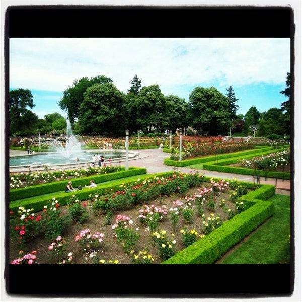 Peninsula Park Rose Garden Rose Garden Portland
