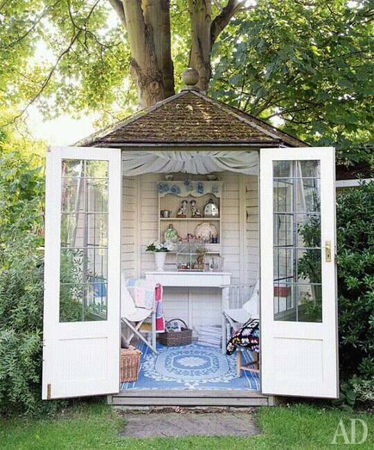 Romantic Garden Shed Google Search Dormitorio Al Aire Libre