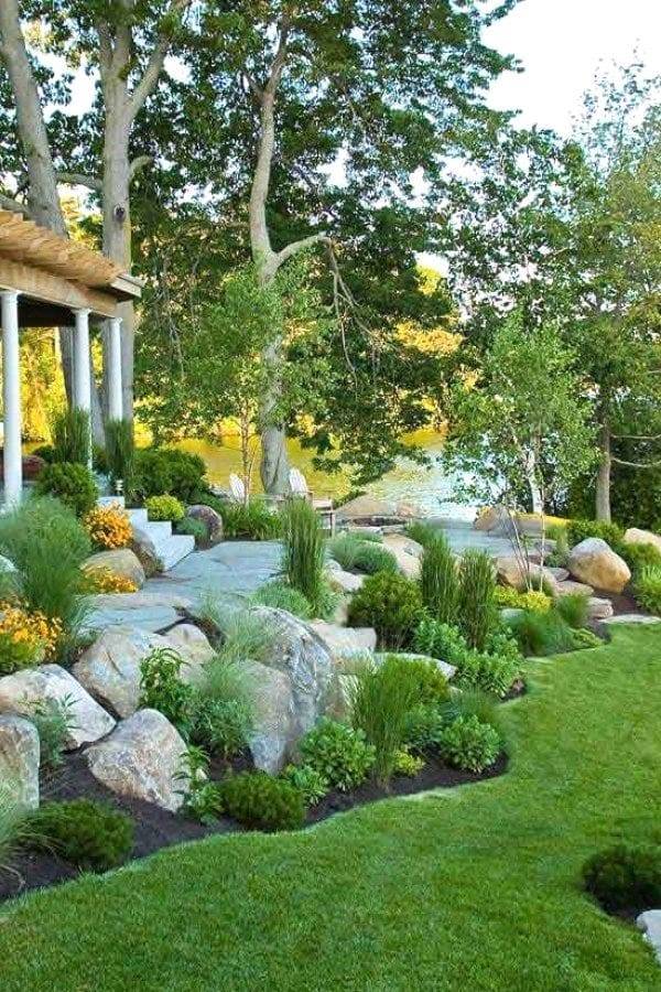Beautiful Backyard Garden Path
