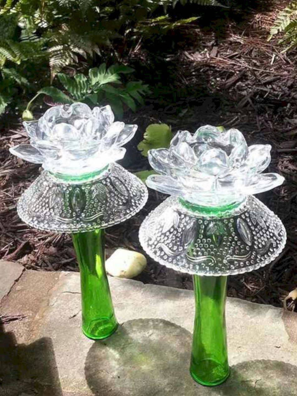 Amazing Glass Garden Ideas Trendedecor Glass Garden Art