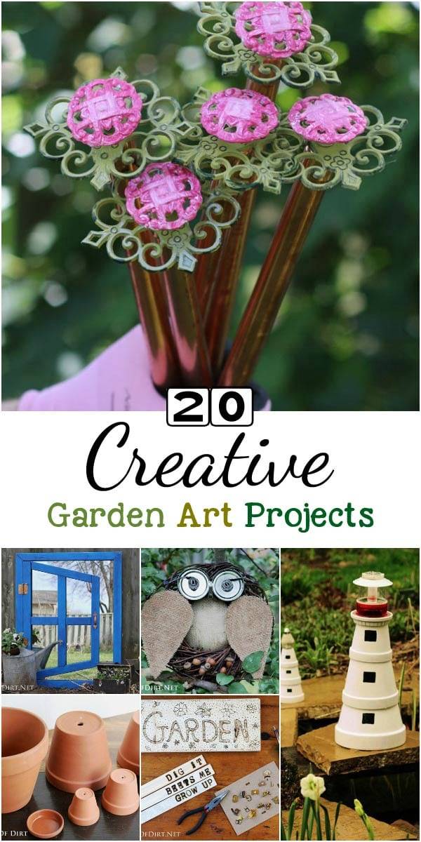 Creative Garden Art Mushrooms Design Ideas