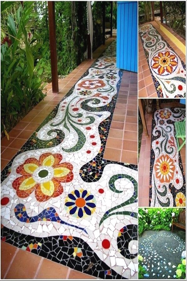 The Diy Garden Mosaics Projects Mosaic Tile Art