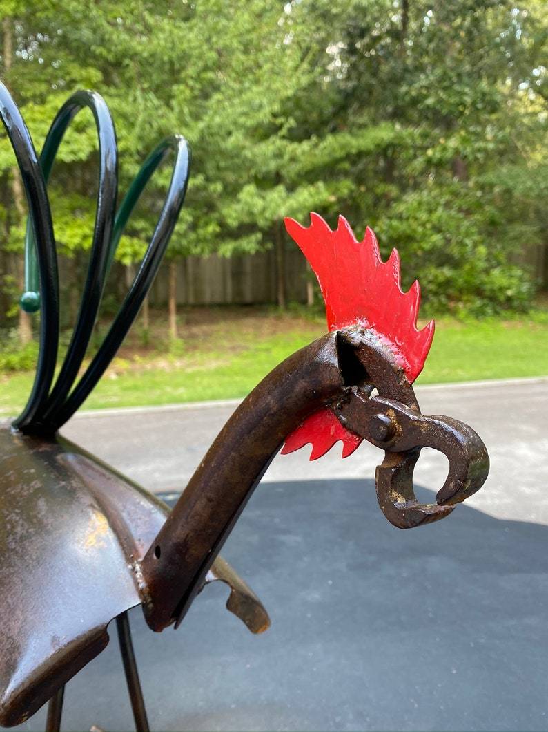 Yard Art Metal Garden Art