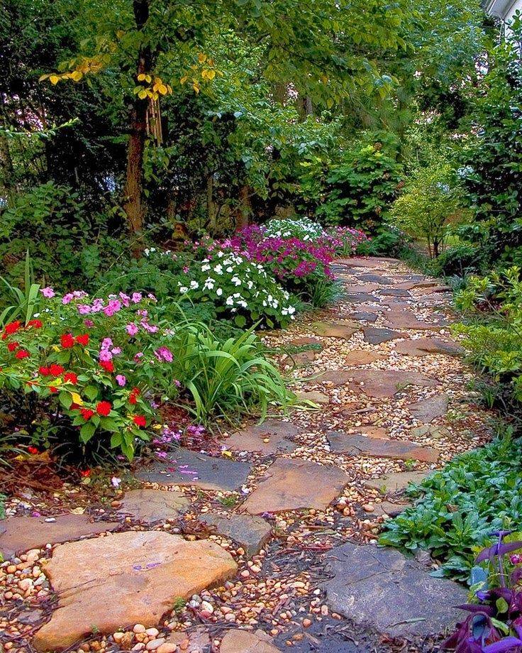 Rustic Garden Path Design Ideas