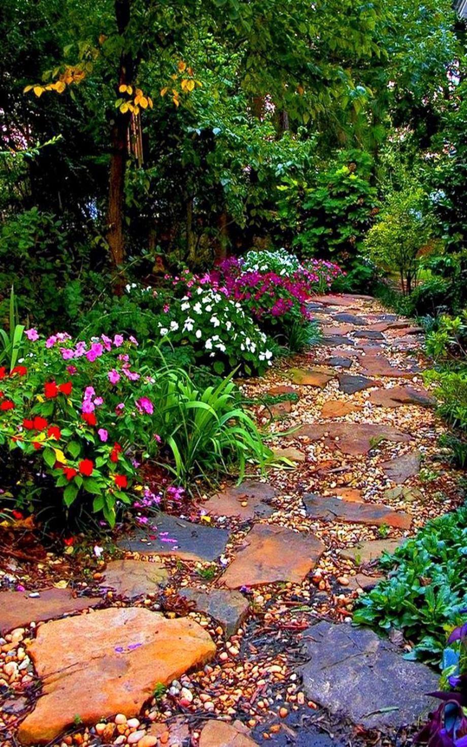 Beautiful And Functional Flower Garden Paths
