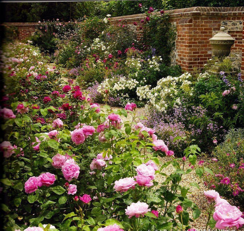 Beautiful Modern English Country Garden Design Ideas Rose Garden