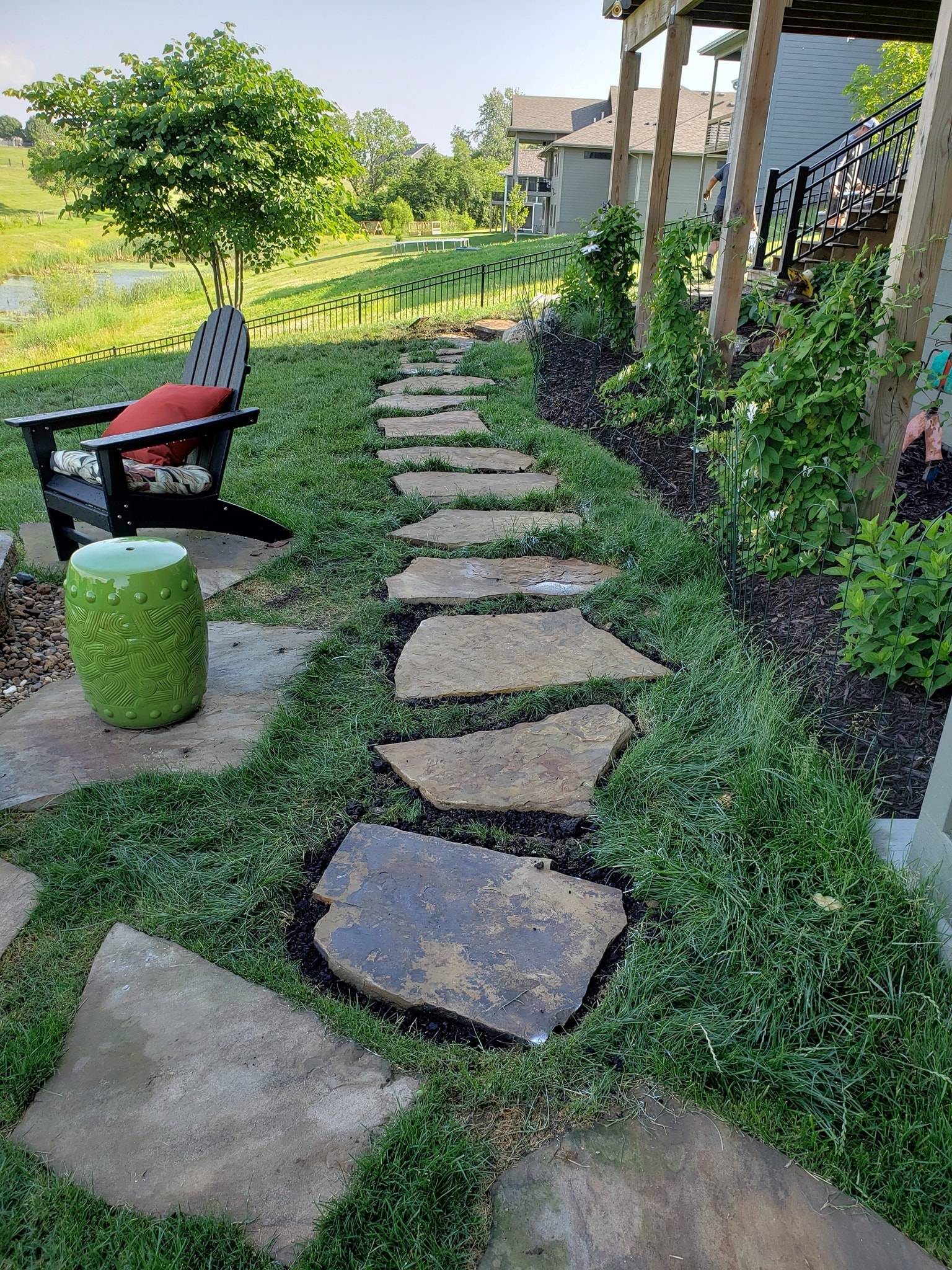 A Flagstone Path