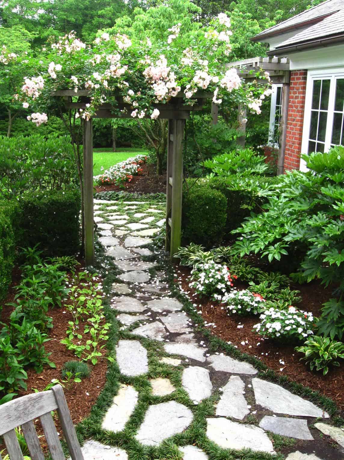 Fancy Garden Bed Borders Ideas