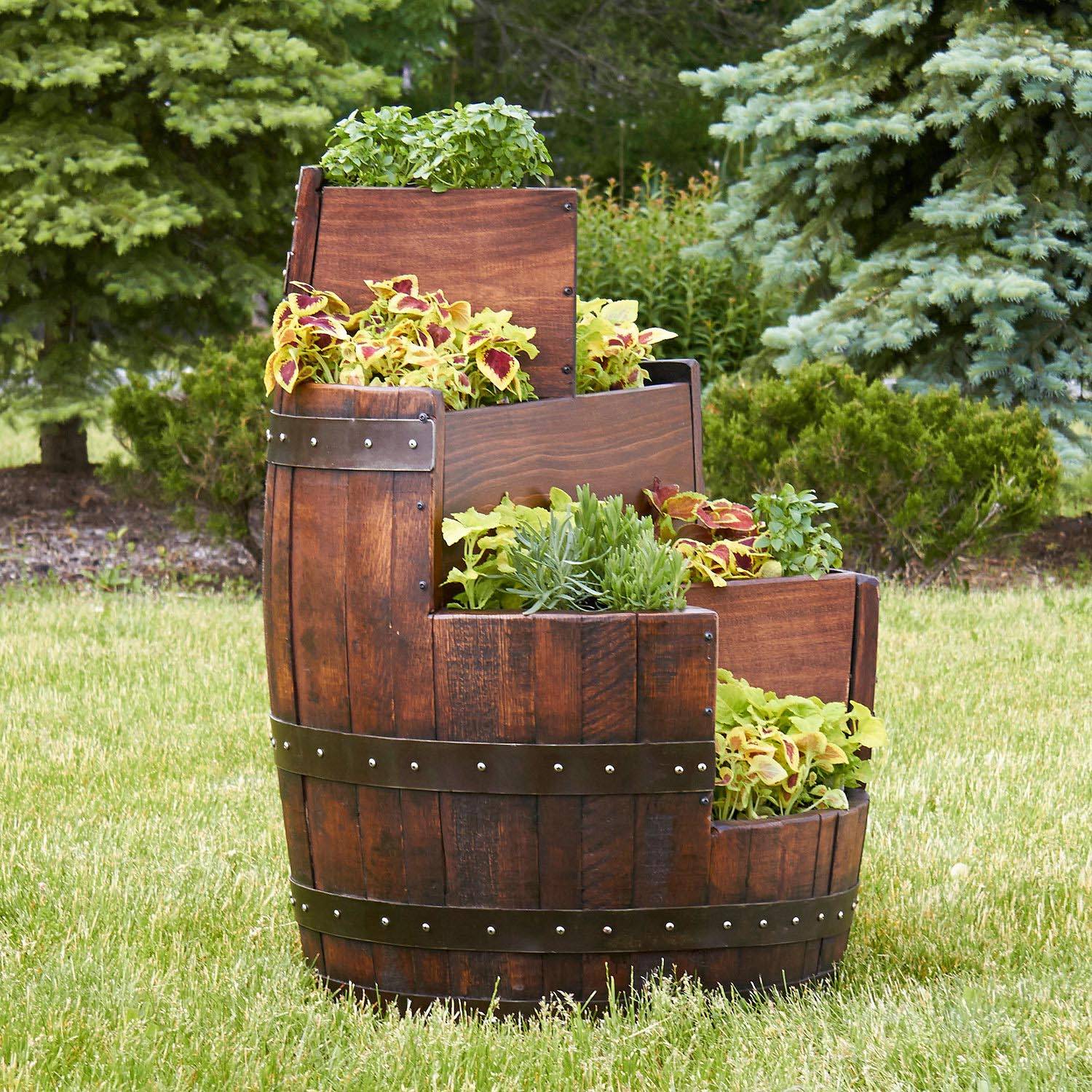 Stunning Wooden Garden Planters Ideas Try Page