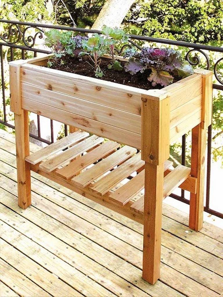 Stunning Wooden Garden Planters Ideas Try Page