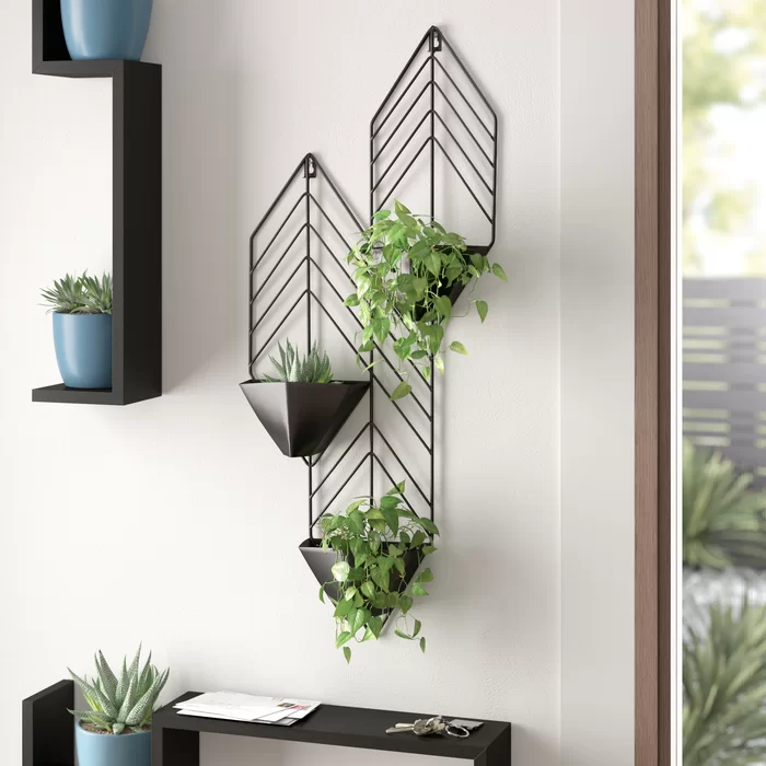 Wrought Iron Wall Planter