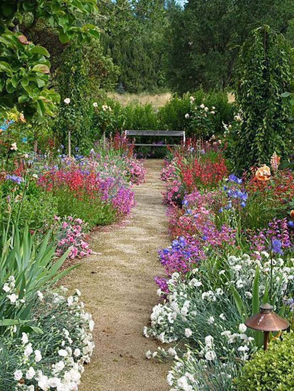 Stunning Front Yard Cottage Garden Inspiration Ideas