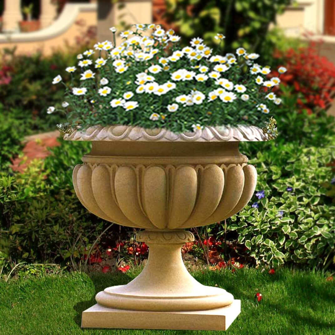 Blue Garden Pots