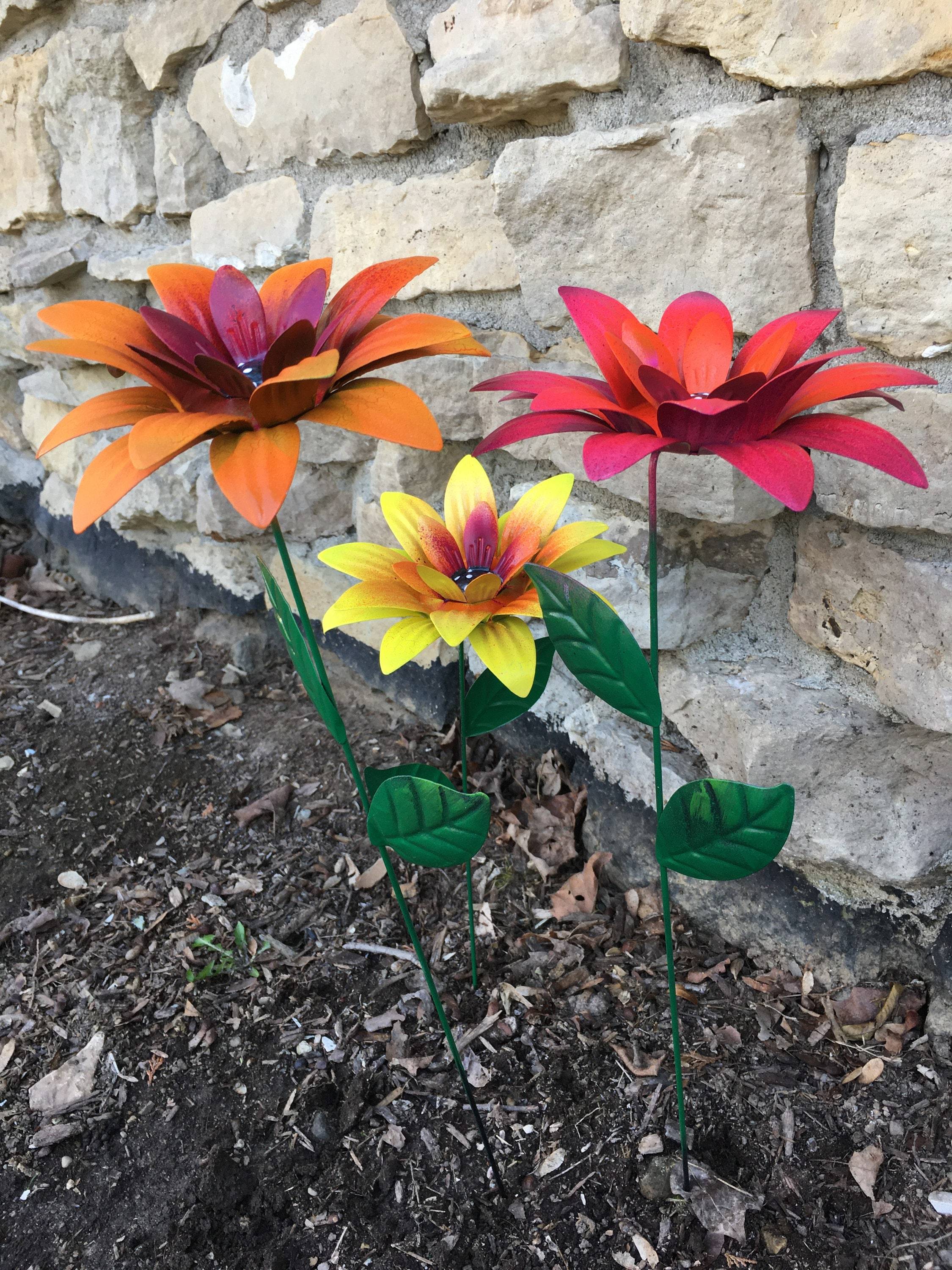 Metal Garden Flowers