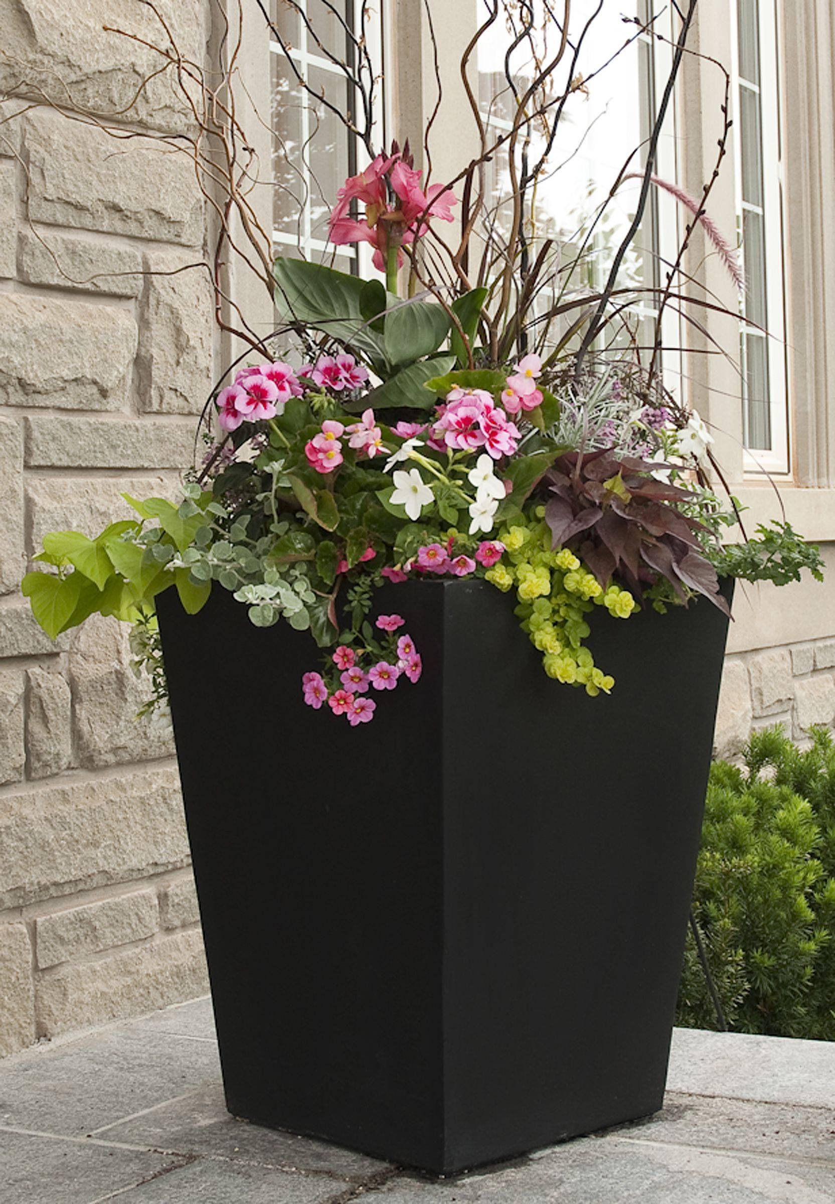Modern Square Outdoor Planters
