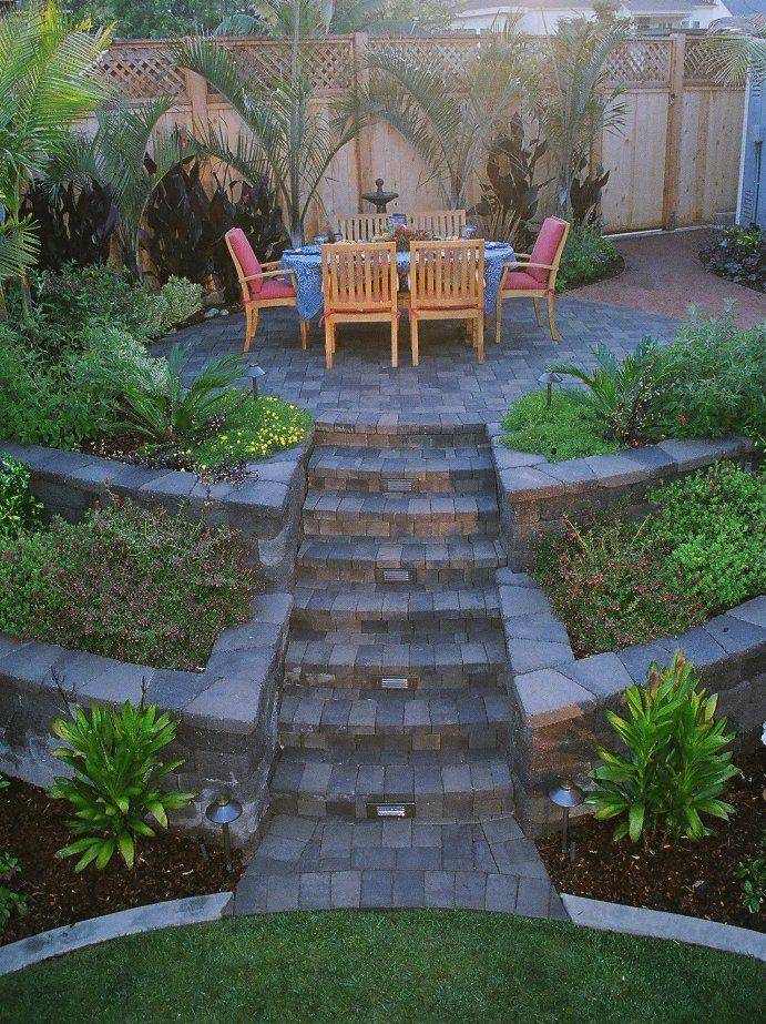 A Tiered Container Garden Southern Patio