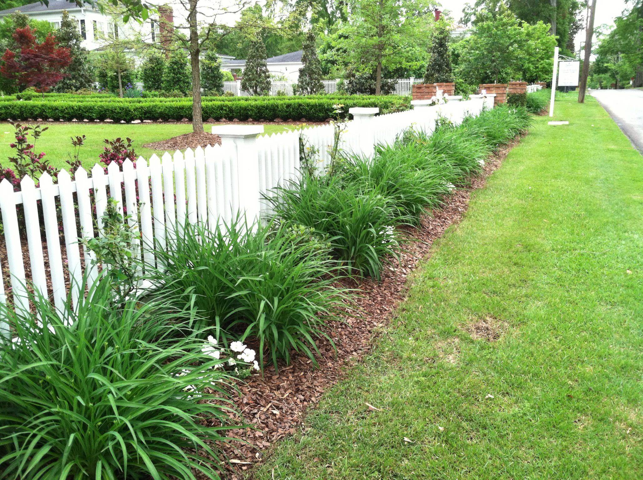 23 Flower Bed Garden Layout along Fence Ideas You Cannot Miss SharonSable