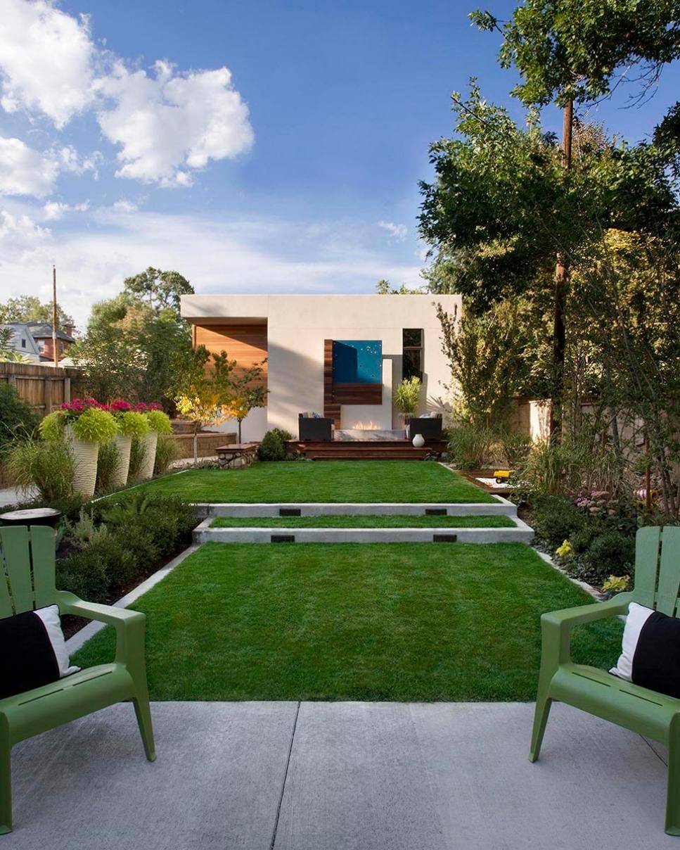 Concrete Backyard Garden Ideas Garden Design
