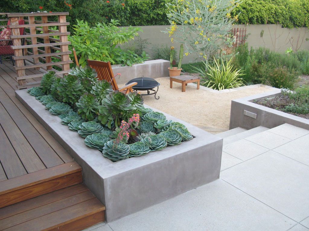 Amazing Cement Decorative Garden Ideas