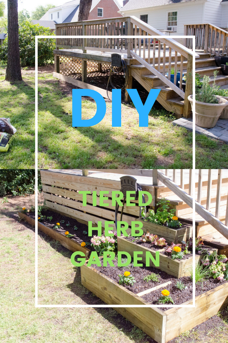 Diy Tiered Herb Garden Planter