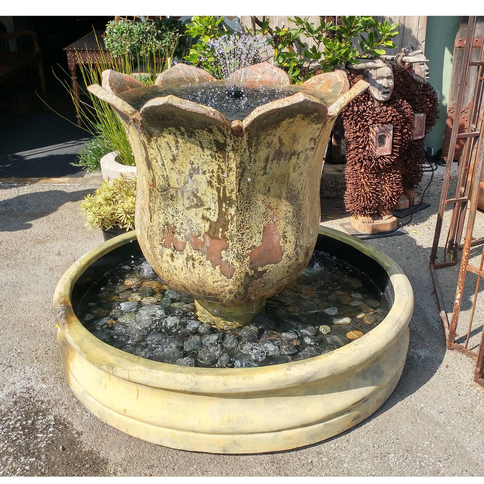 Lighted Tabletop Fountain