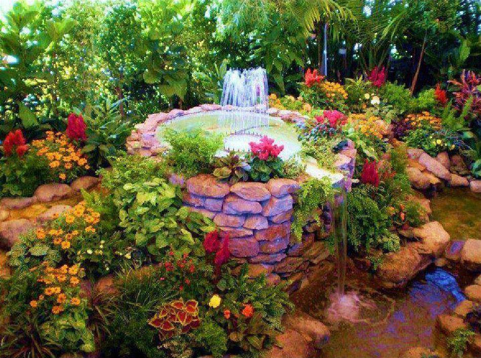 Beautiful Garden Fountain Ideas