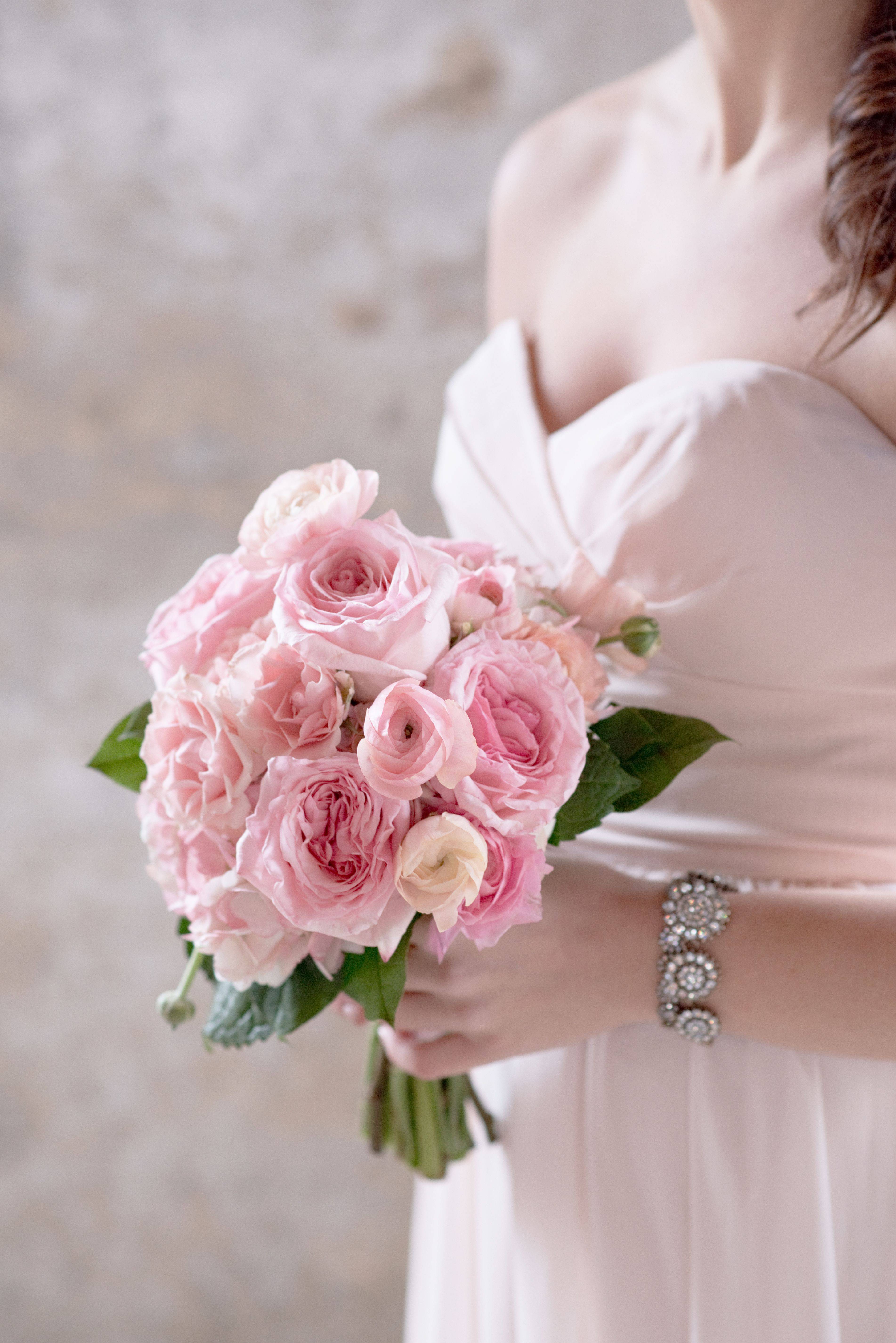 Wedding Bouquets Garden Rose Bouquet Ideas