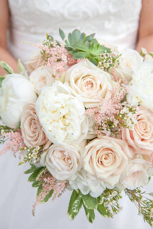 Most Gorgeous Garden Rose Bridal Bouquets