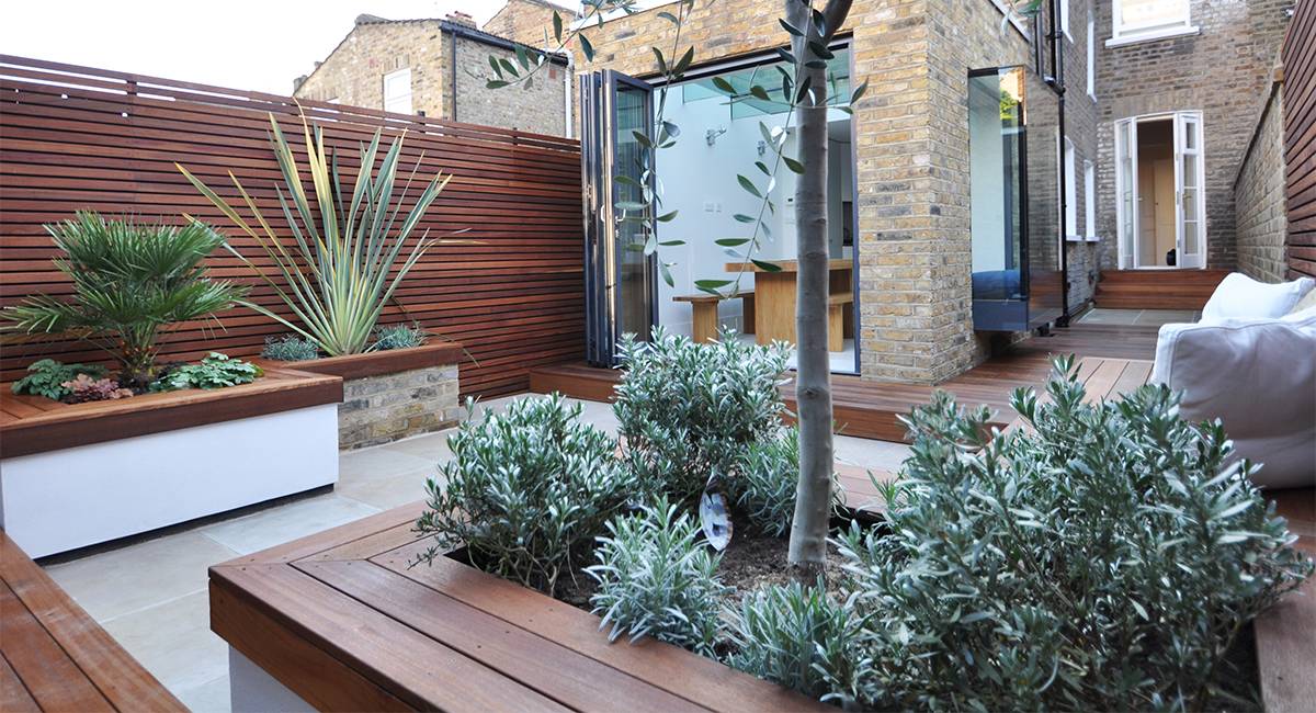 Inspiring Suburban Gardens Small City Garden