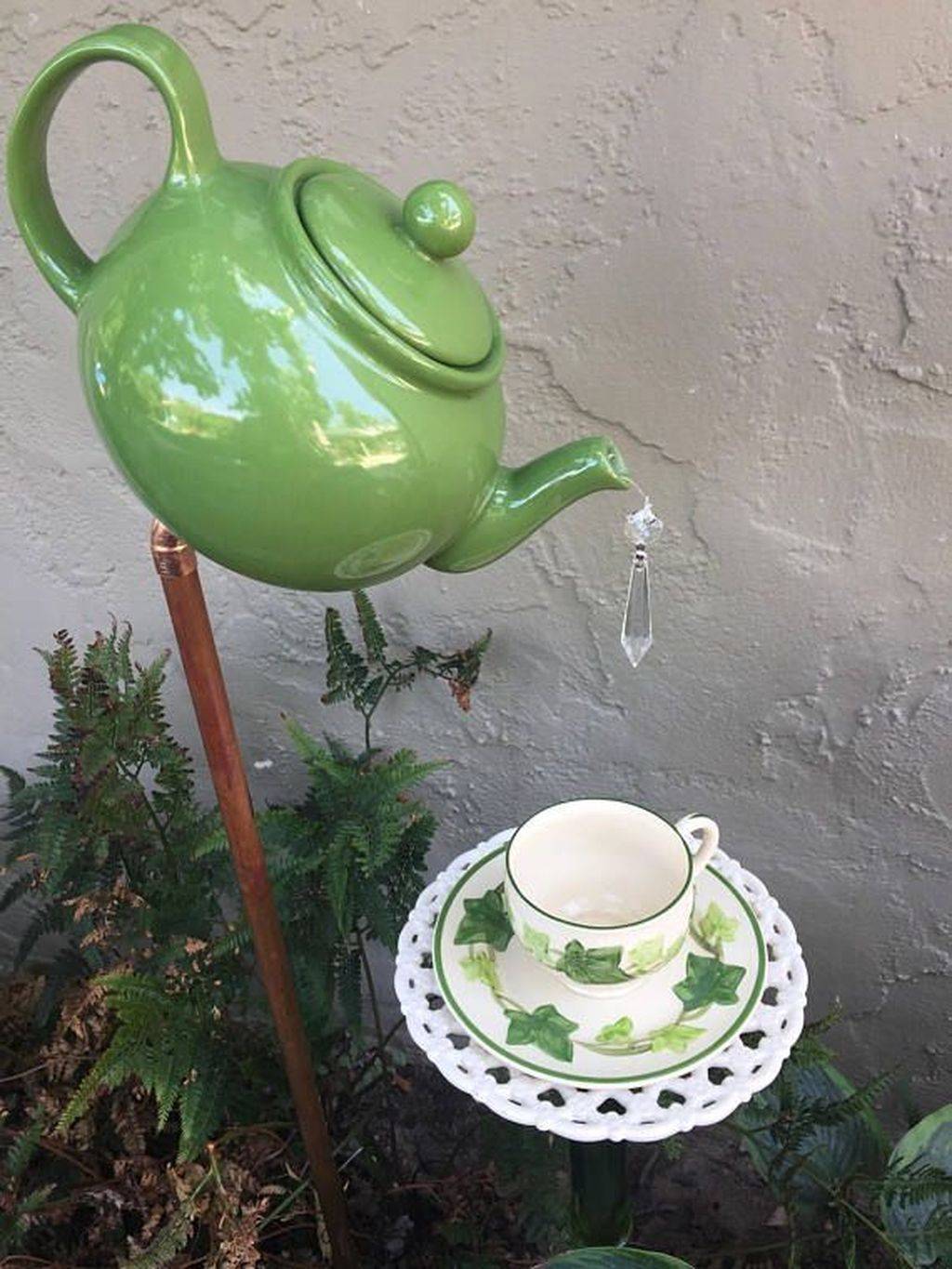 Diy Fairy Garden Tea Pot And Garden Party Ideas Rural Mom