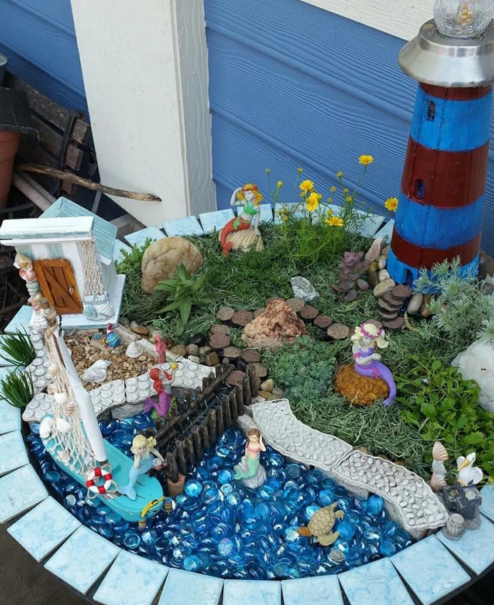 Easy Diy Magical Mermaid Garden Design Ideas Decomagz Beach Fairy