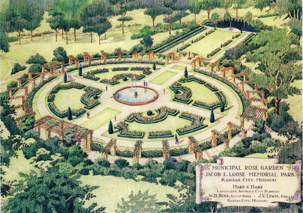 Loose Park Rose Garden