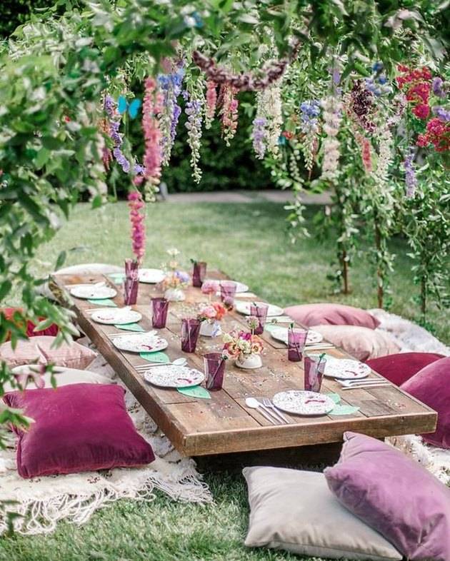 Enchanted Garden Dessert Table Garden Party Decorations