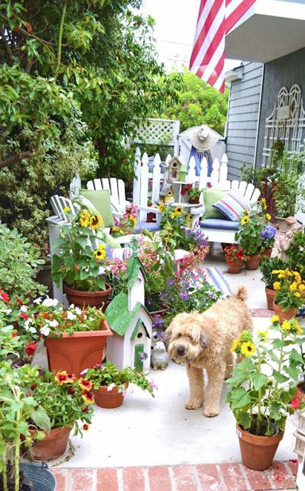 Small Spaces Decorewarding Backyard