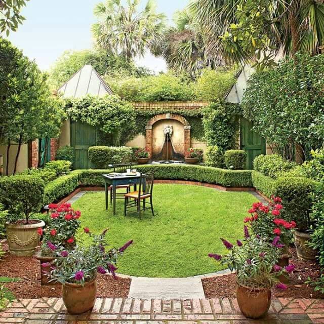 Small Enclosed Garden Unique Landscapes Classic Style Garden Homify