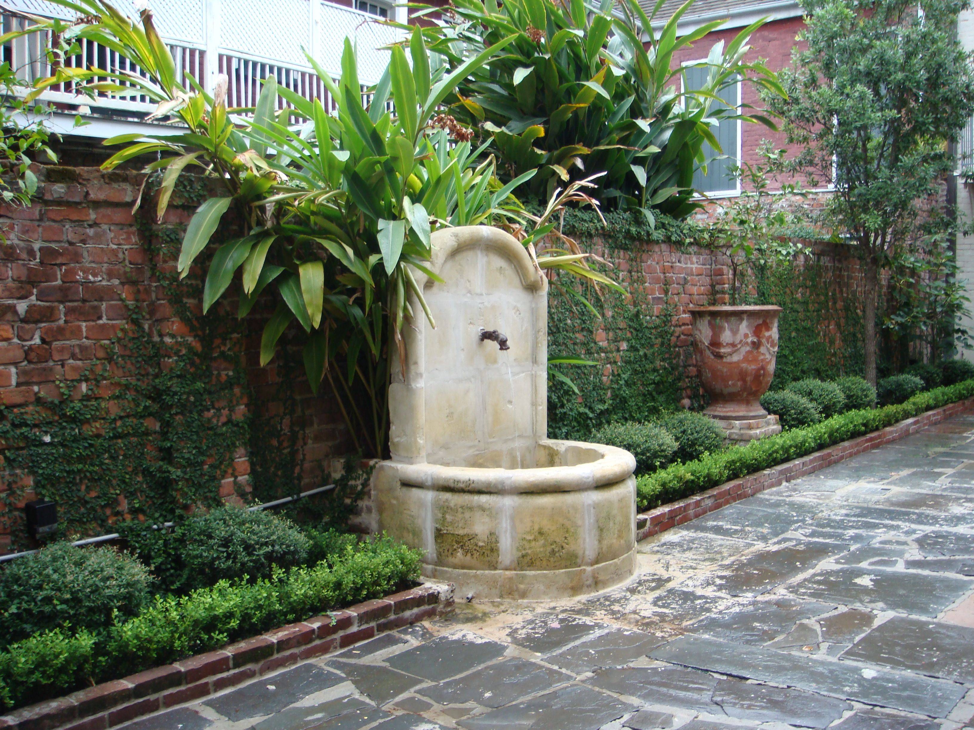 Seating Area Garden Fountains