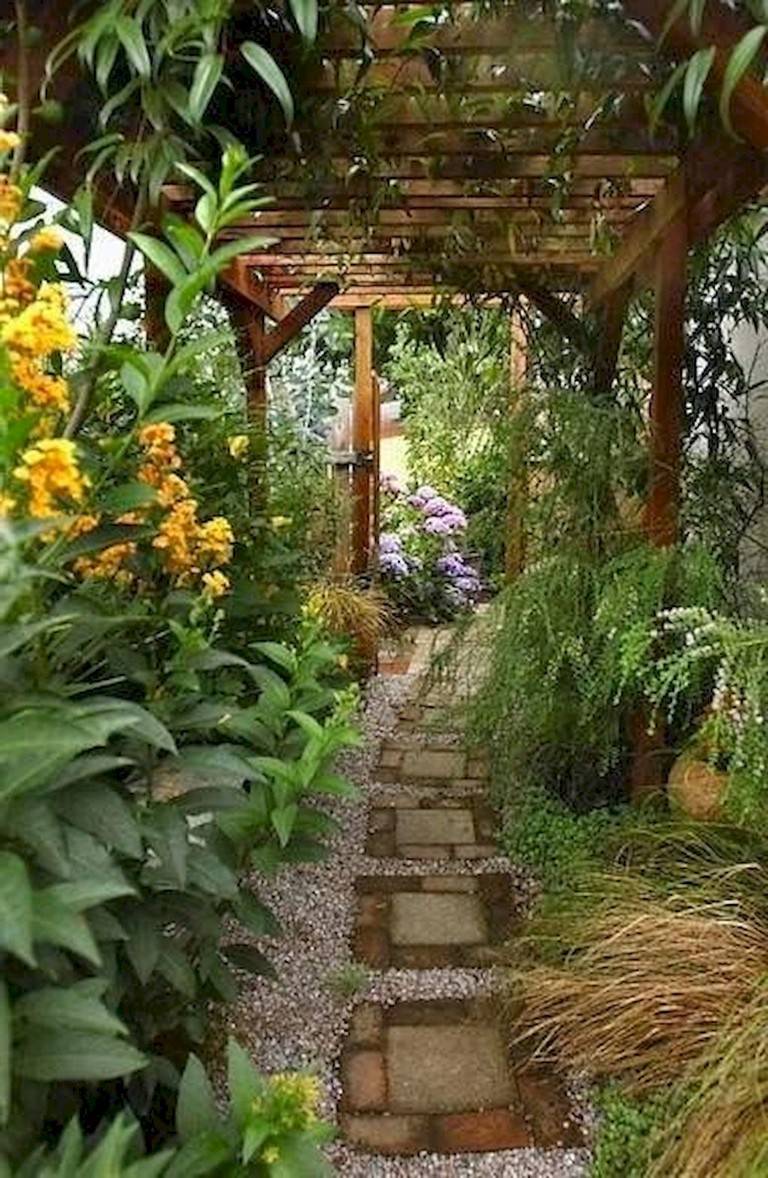 A Charming Garden Path Page