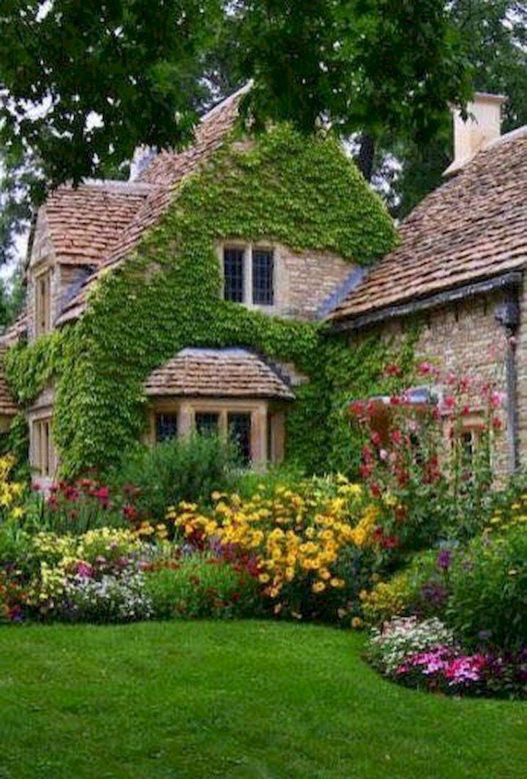 Fascinating Front Yard Cottage Garden Decor Ideas Hmdcrtn