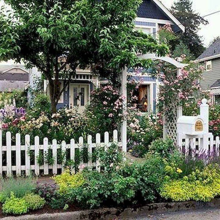 Stunning Front Yard Cottage Garden Landscaping Ideas Hoomdesign