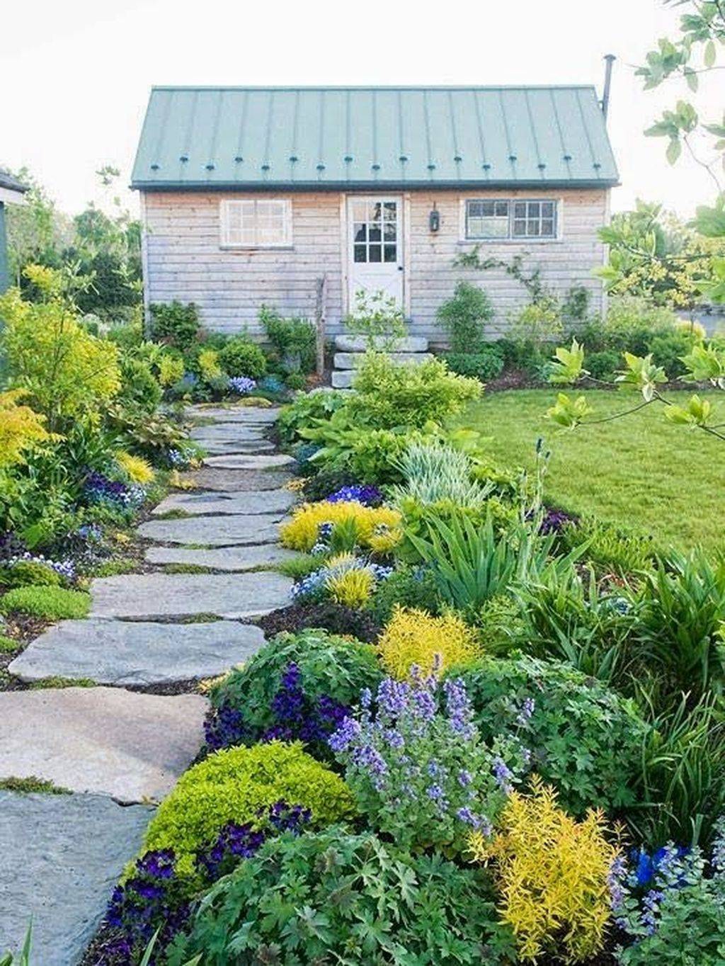 Beautiful Front Yard Cottage Garden Landscaping Ideas Homekover