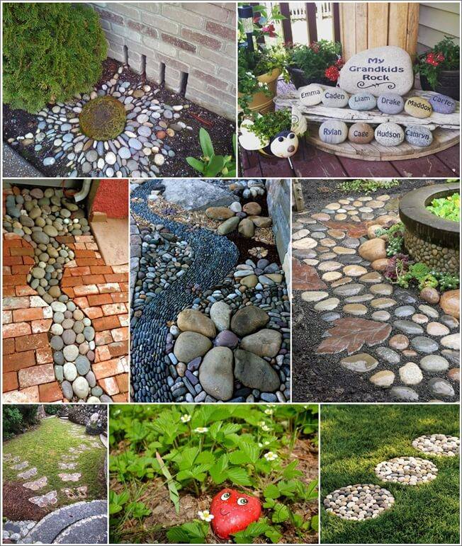 Best Simple Rock Walkway Ideas