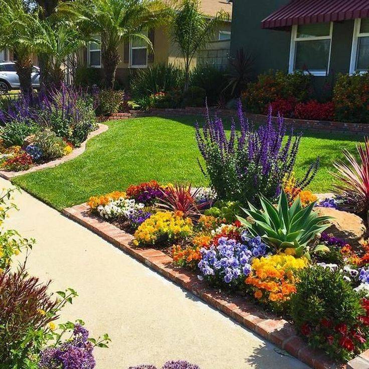 Front Yard Flower Bed Ideas